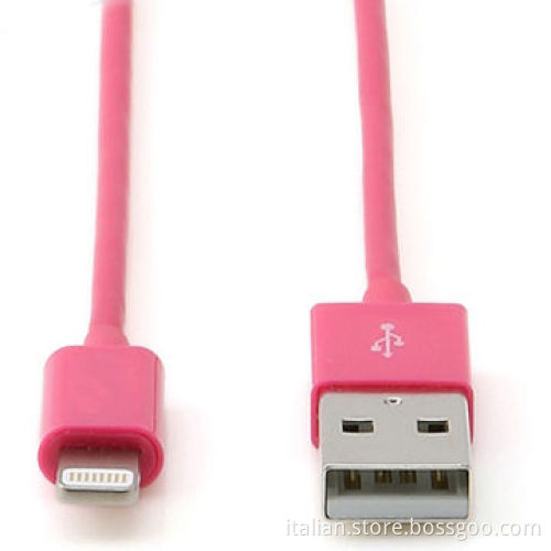 High quality iPhone 5 USB cable, data and sync fast with CE, RoHS marks